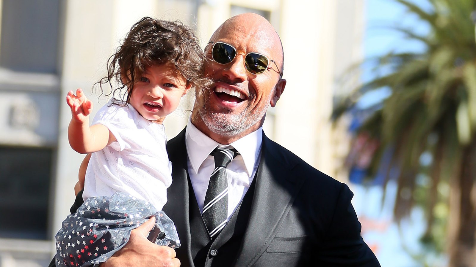 The Rock Says Christmas Morning With His Daughter Is 'Like Heaven'
