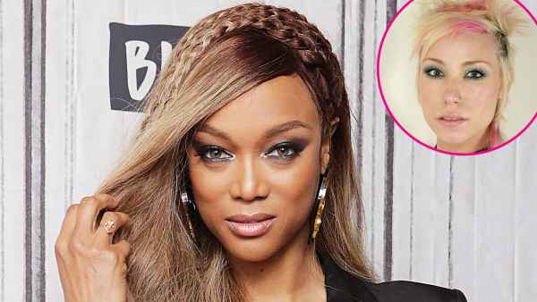 Tyra Banks and Jael Strauss