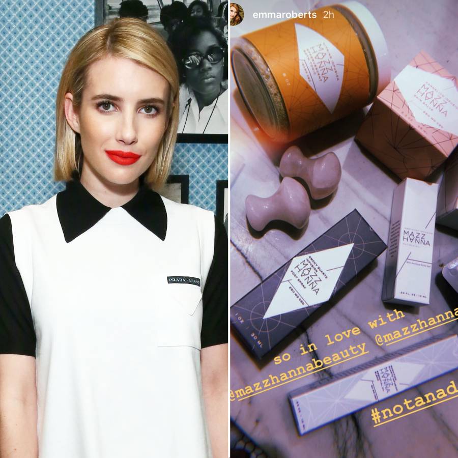 Emma Roberts 5 Celebs Who Swear By CBD-Infused Beauty Products