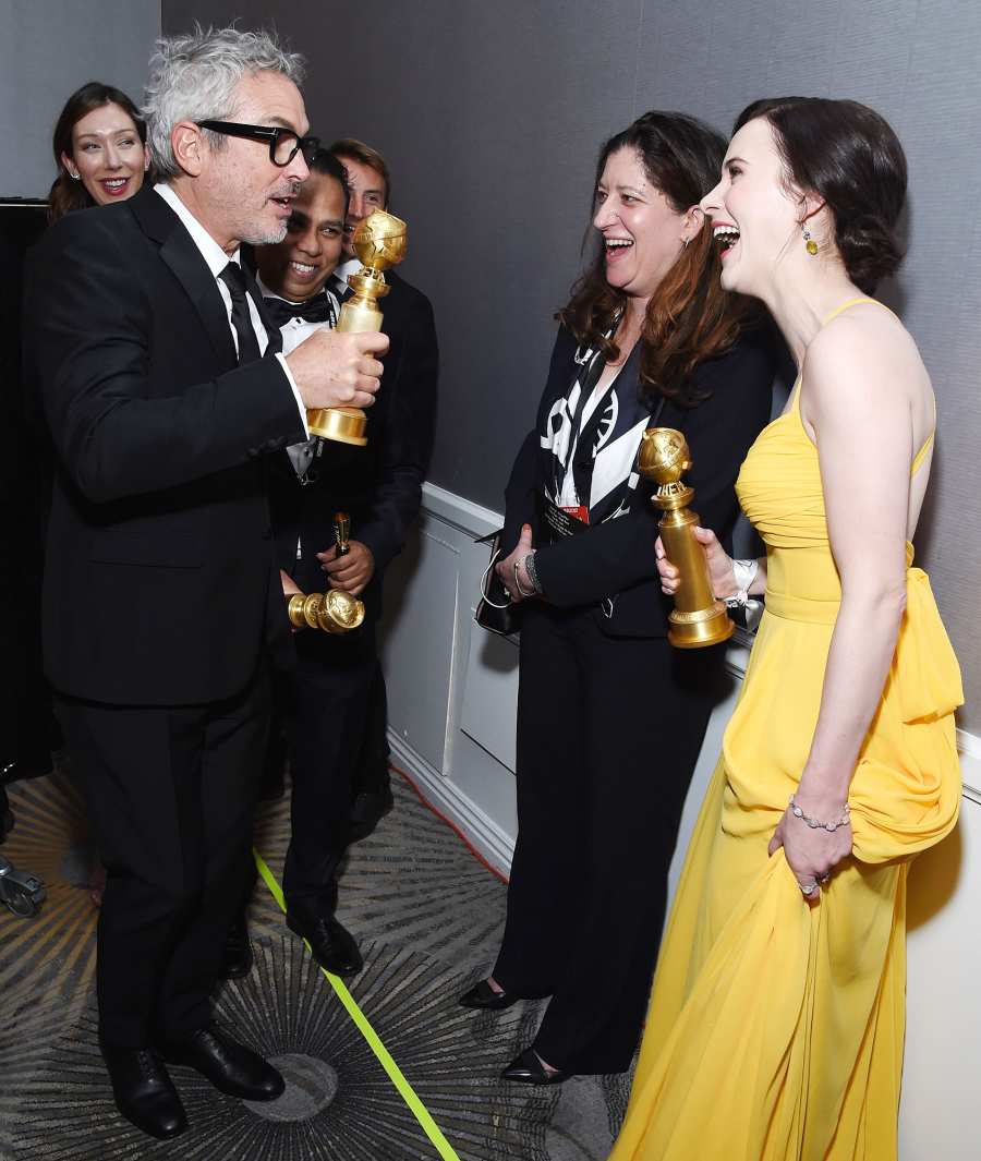 Inside Golden Globes 2019 Alfonso Cuaron Rachel Brosnahan