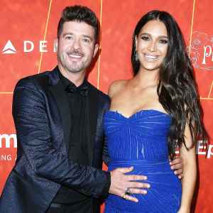 Robin Thicke April Love Geary Welcome Baby Number Two