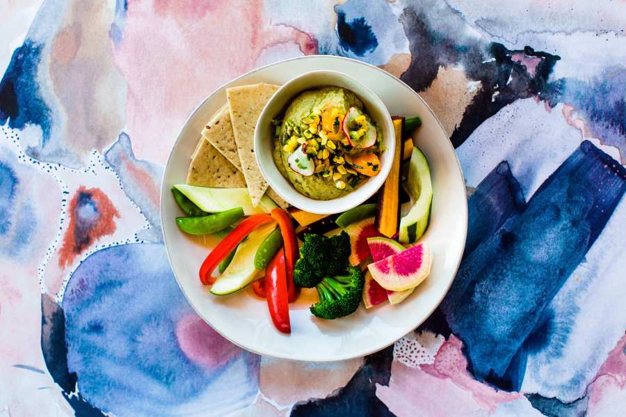 Avocado Hummus super bowl recipes