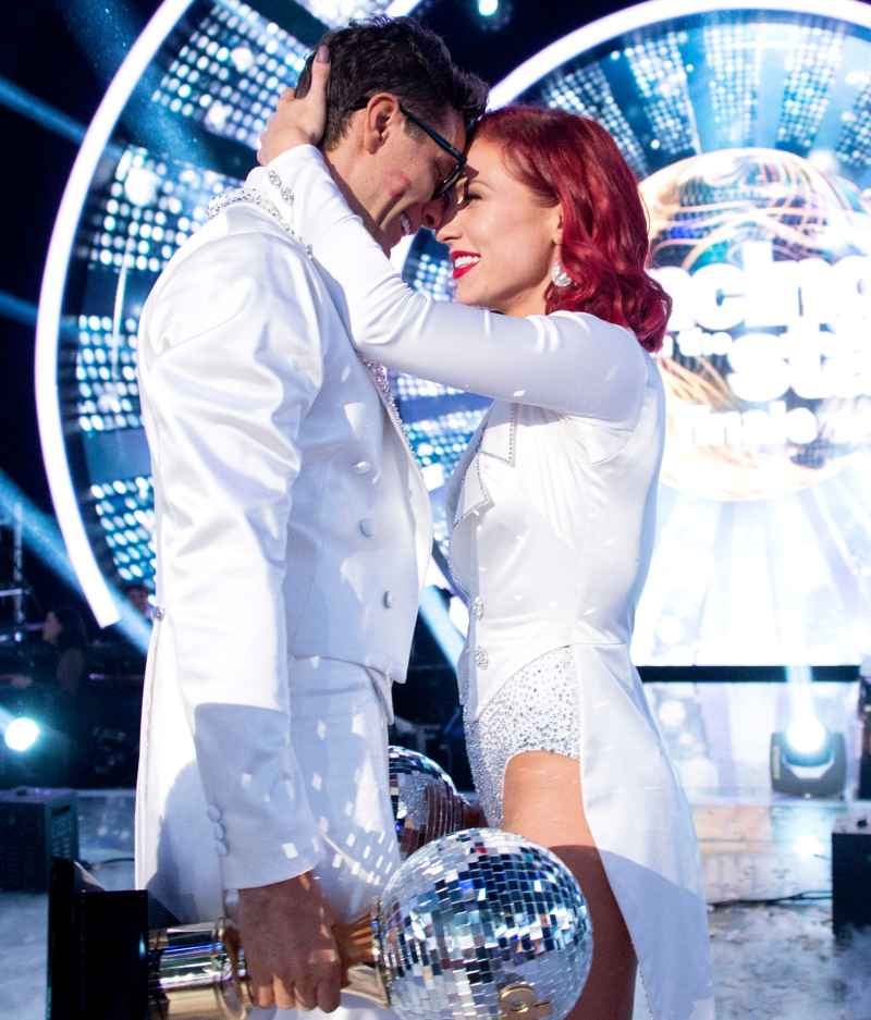 Bobby Bones and Sharna Burgess on Dancing With The Stars