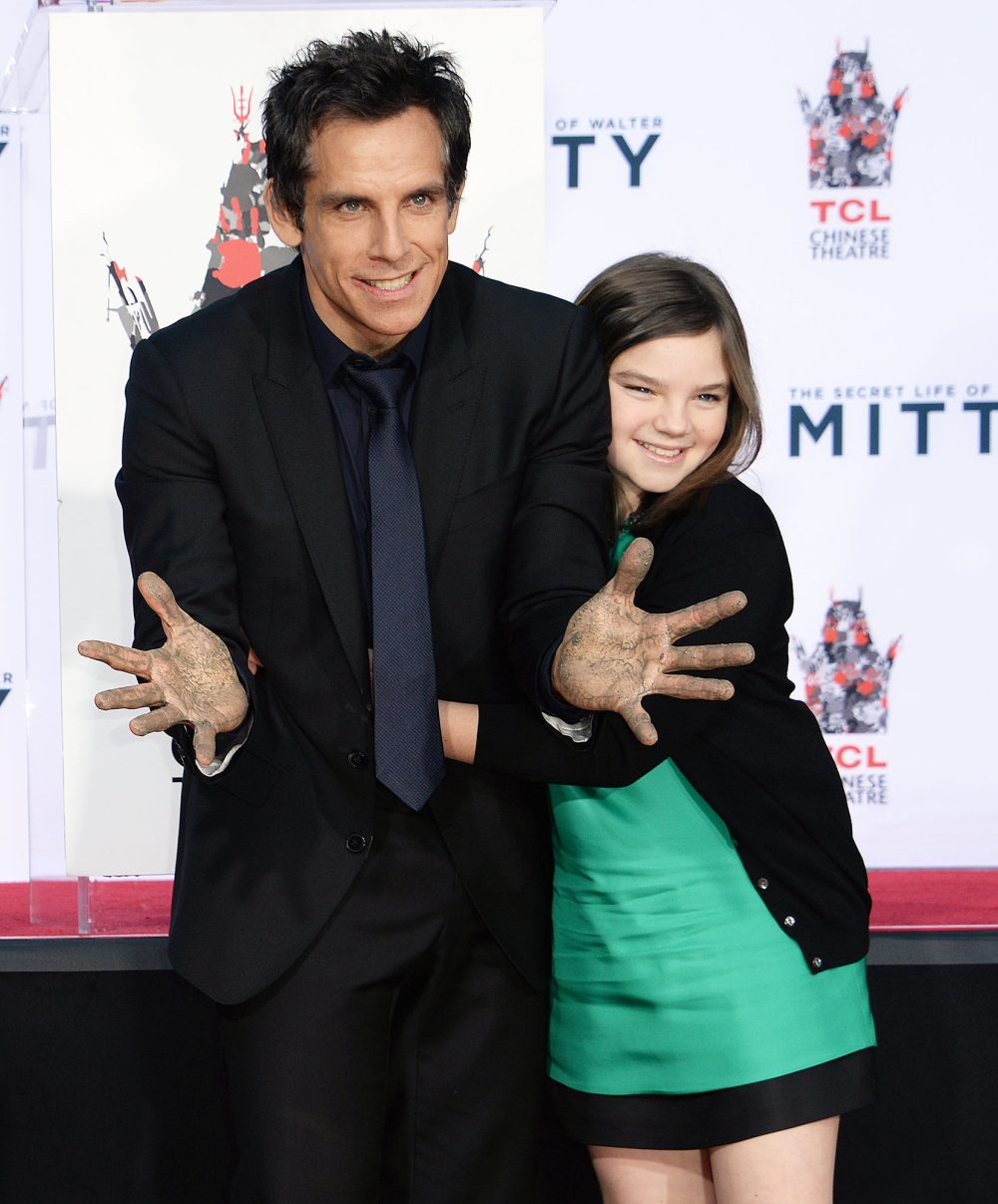 Ben Stiller Daughter Ella Golden Globes 2019