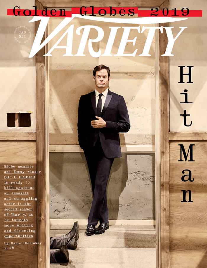 Bill Hader on the cover of Variety