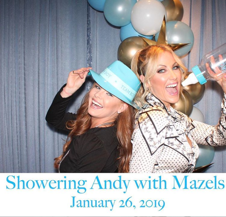 andy cohen, baby shower, real housewives, brandi redmond, stephanie hollman