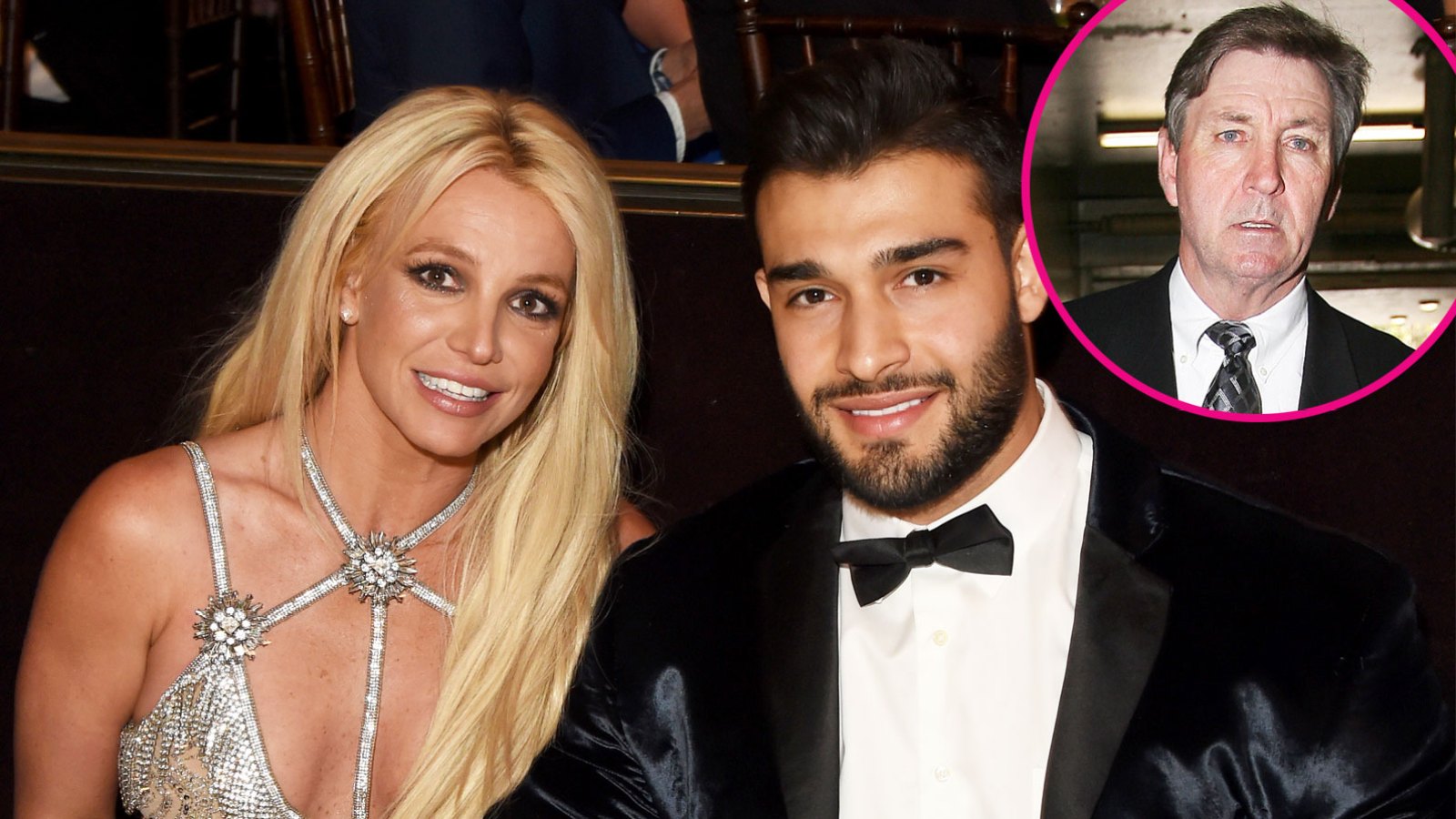 Britney Spears’ Boyfriend Sam Asghari Has ‘Been Supportive’ Amid Dad Jamie Spears’ Health Issues: ‘He Treats Her Like a Queen’