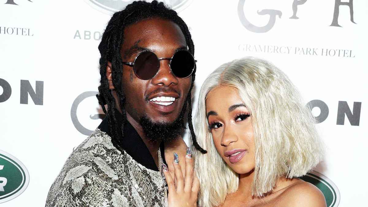 Offset is doting dad in sweet snaps with his, Cardi B's blended family