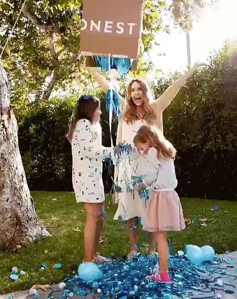 Celebrity Baby Gender Reveal Parties Jessica Alba