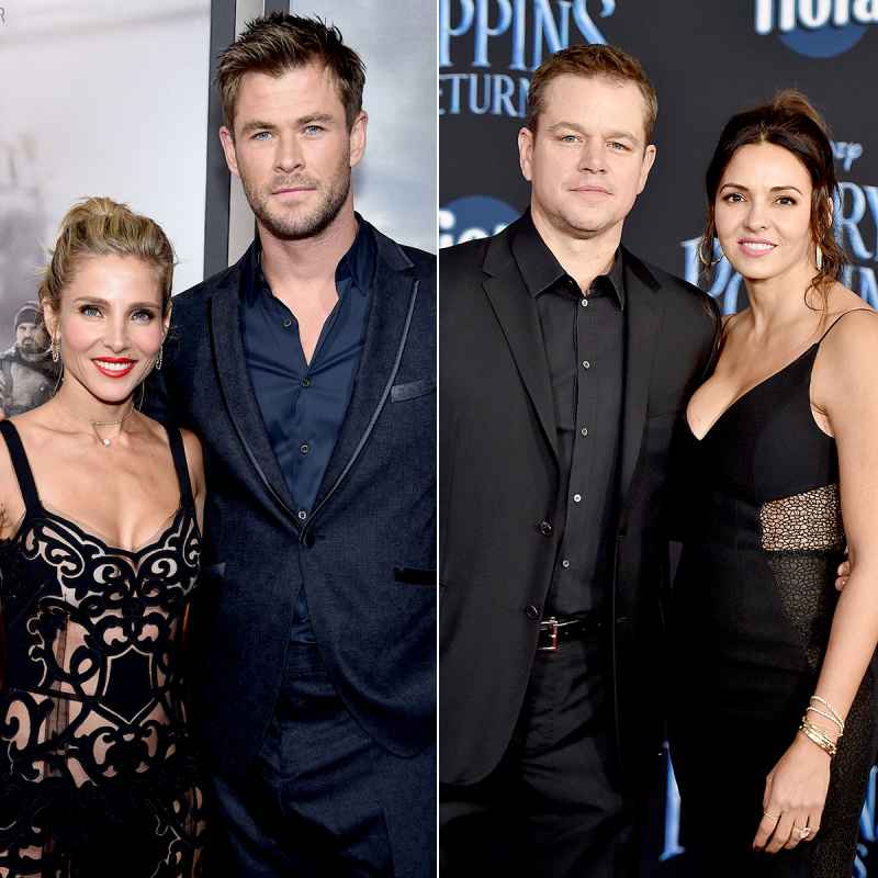 Chris-Hemsworth-Elsa-Pataky-Matt-Damon-Luciana-Barroso-hot-tub