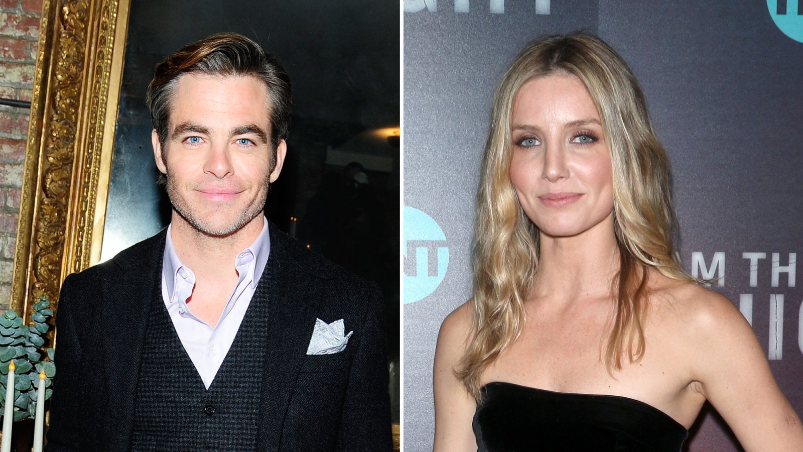 Chris Pine Annabelle Wallis Showed PDA Looked Very Cozy at Afterparty