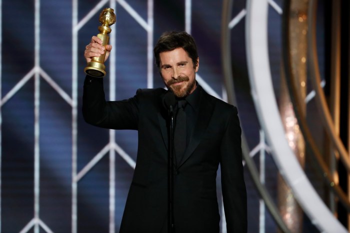 Christian Bale Thanks Satan During His Golden Globes 2019 Acceptance Speech