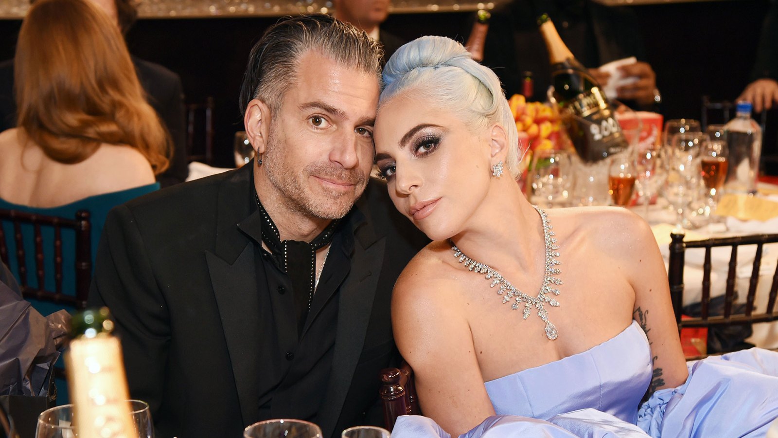 Christian Carino Lady Gaga Golden Globes 2019 Fruity Pebbles