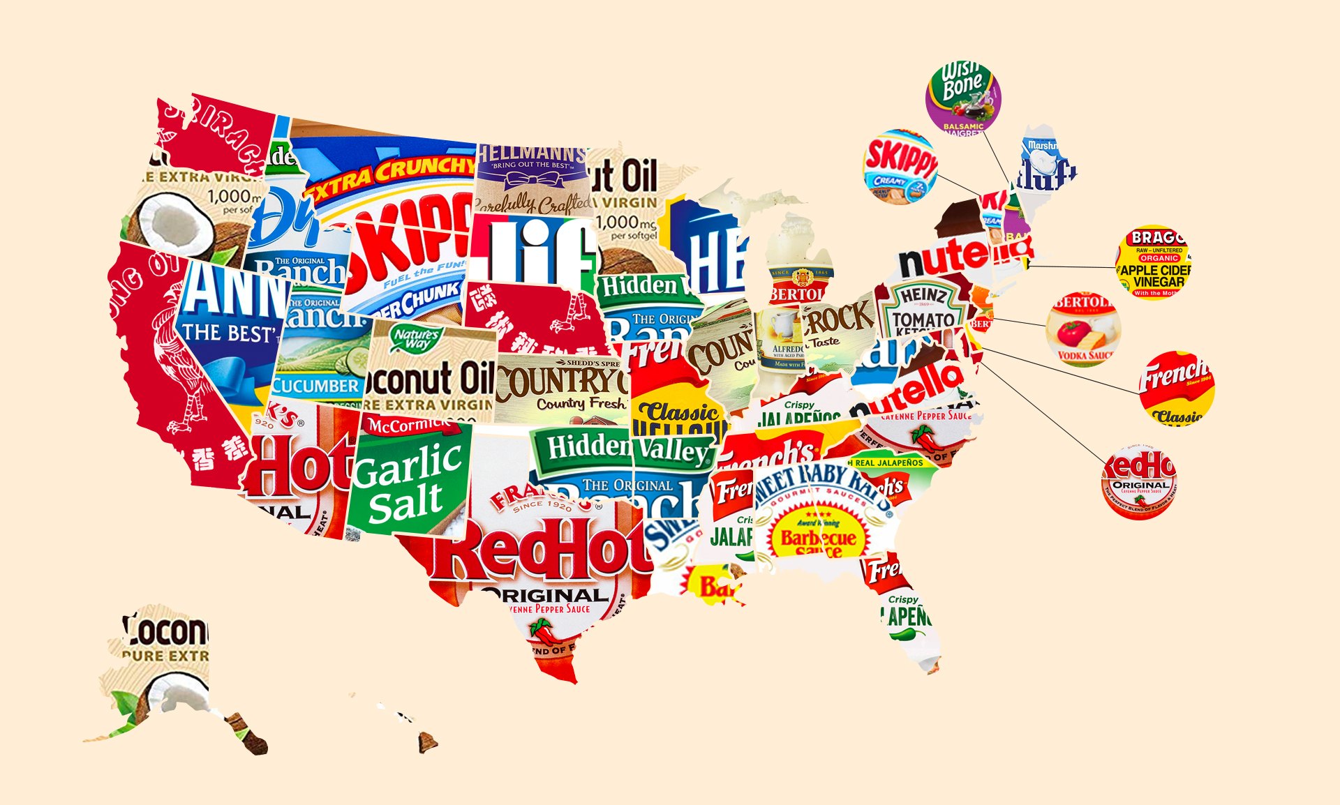 America’s Favorite Condiments by State, Most Popular List | Us Weekly