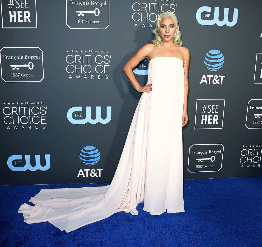 Lady Gaga critics choice awards 2019