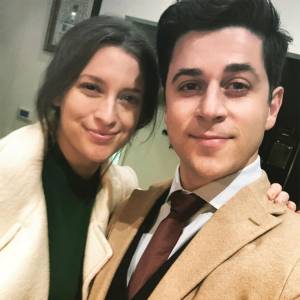 David Henrie and Wife Maria Cahill