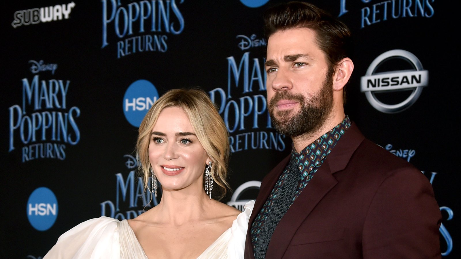 Emily Blunt Says 'It Was Wonderful' to See Husband John Krasinski Cry During 'Mary Poppins Returns'