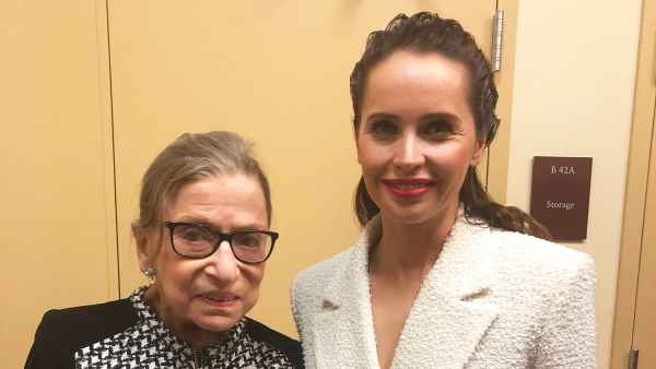 Felicity Jones: ‘I Wanted to Curtsy’ When I Met Ruth Bader Ginsberg