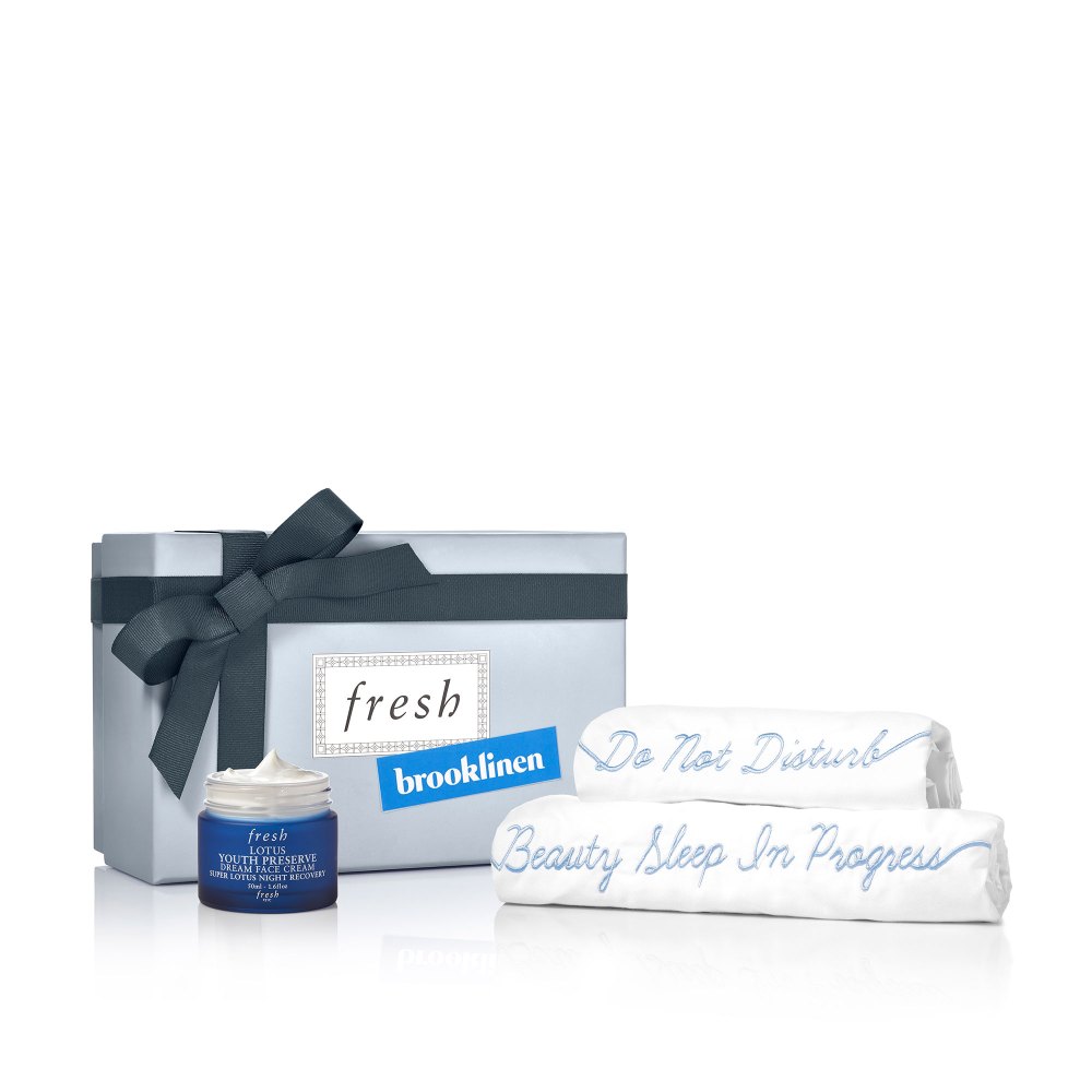Fresh and Brooklinen Have Created the Sleep Kit of Our Dreams