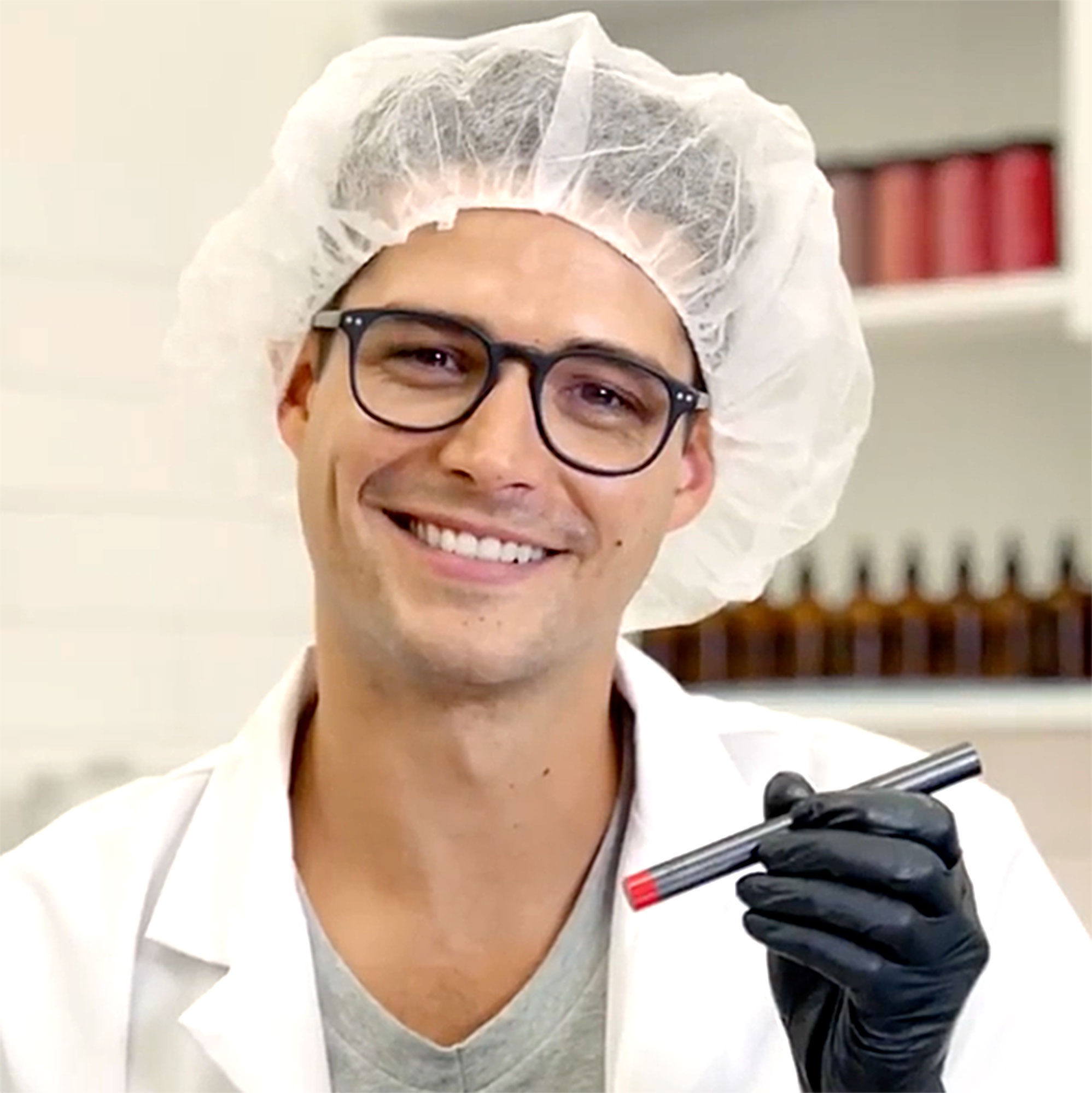 #HotGuysMakingLipstick Friday Treat: Behold Hot Guys Making Lipstick wells adams Steven Perkins