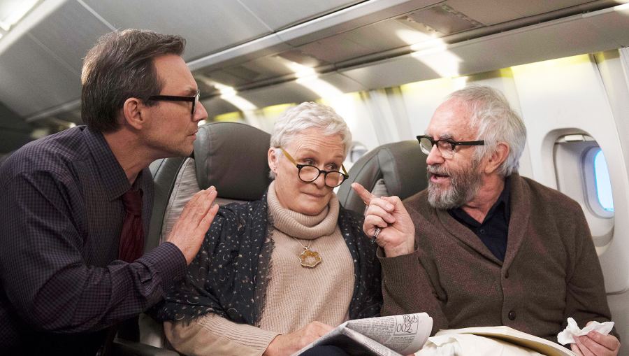 Glenn Close Jonathan Pryce The Wife Golden Globes 2019