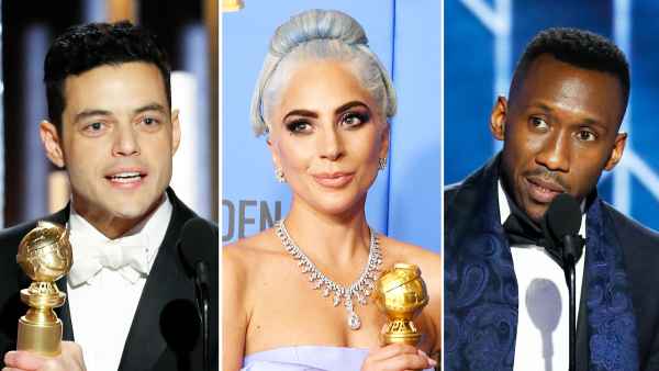 Rami Malek Lady Gaga Mahershala Ali Golden Globes 2019 Winners