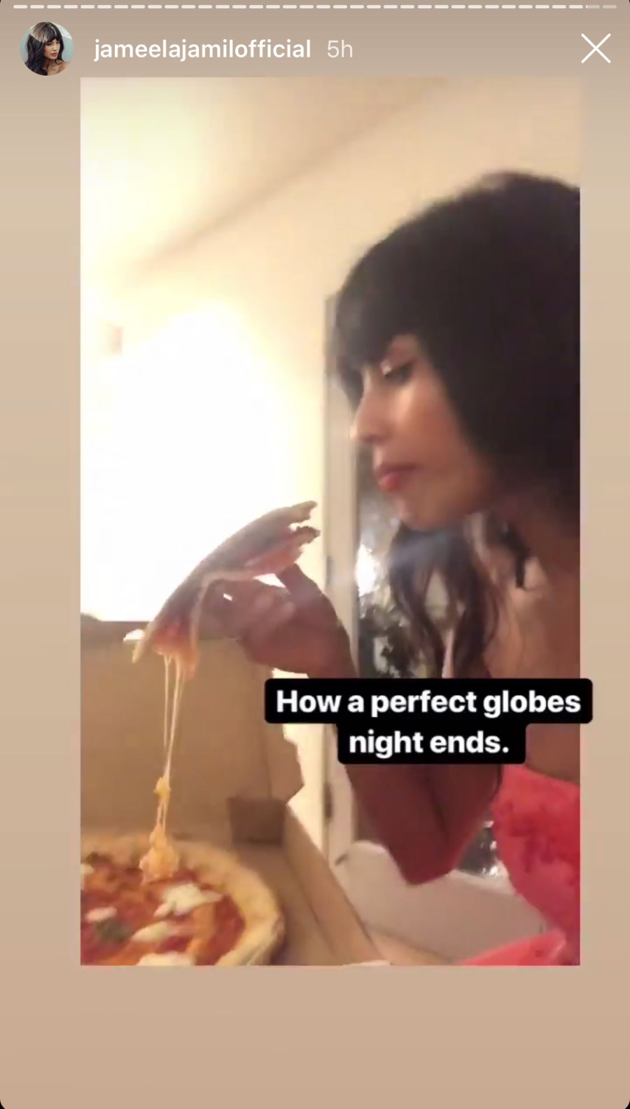 Jameela Jamil golden globes 2019