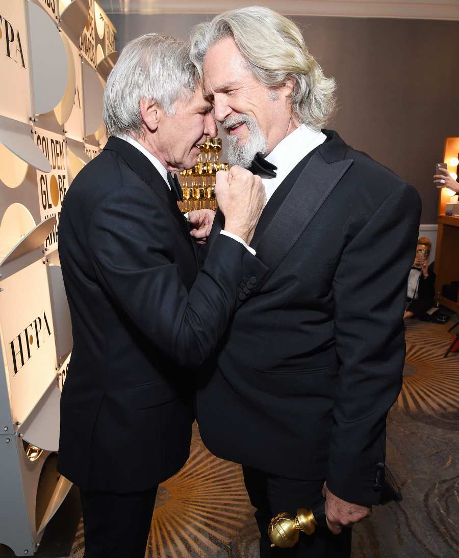 Inside Golden Globes 2019 Harrison Ford Jeff Bridges