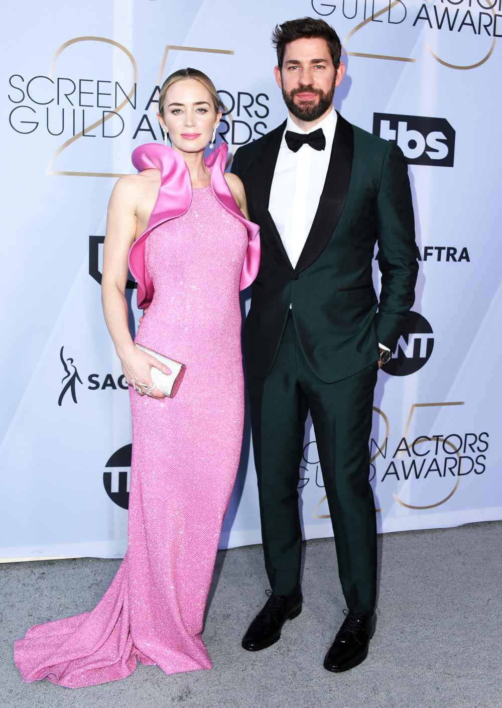 SAG Awards 2019 Emily Blunt and John Krasinski