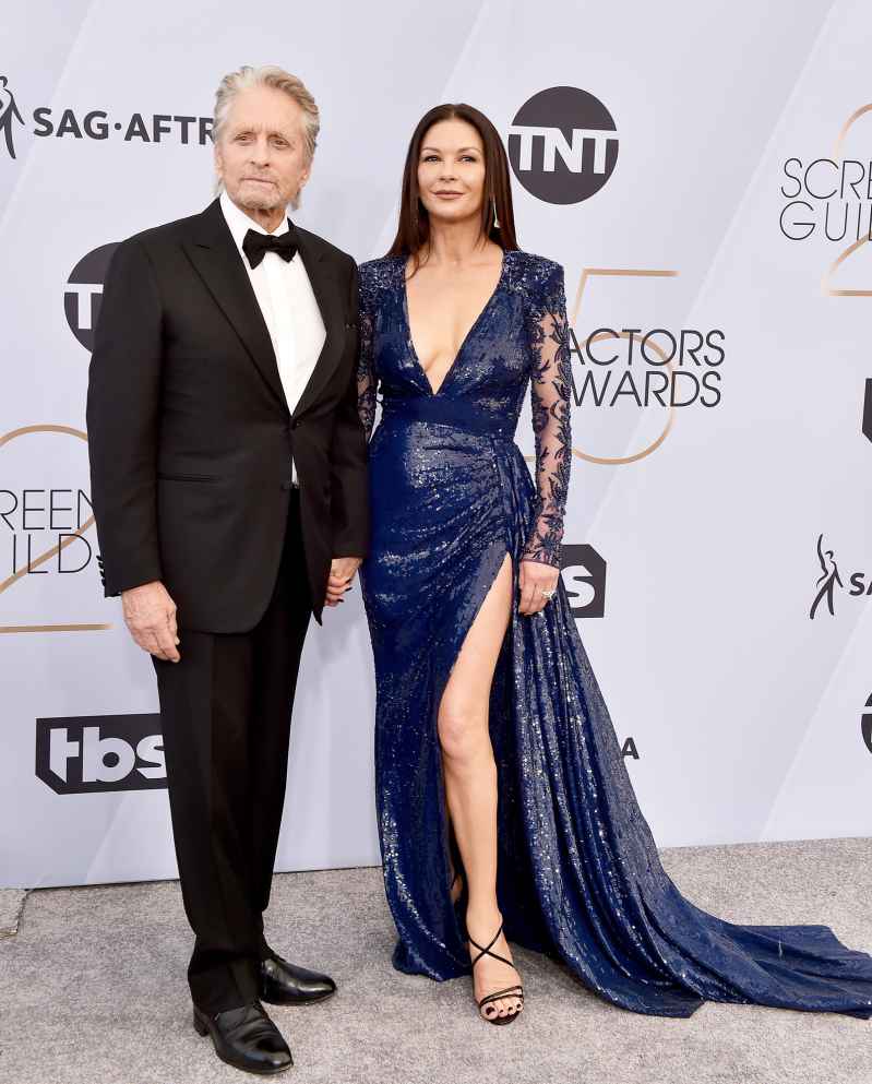 SAG Awards 2019 Michael Douglas and Catherine Zeta-Jones