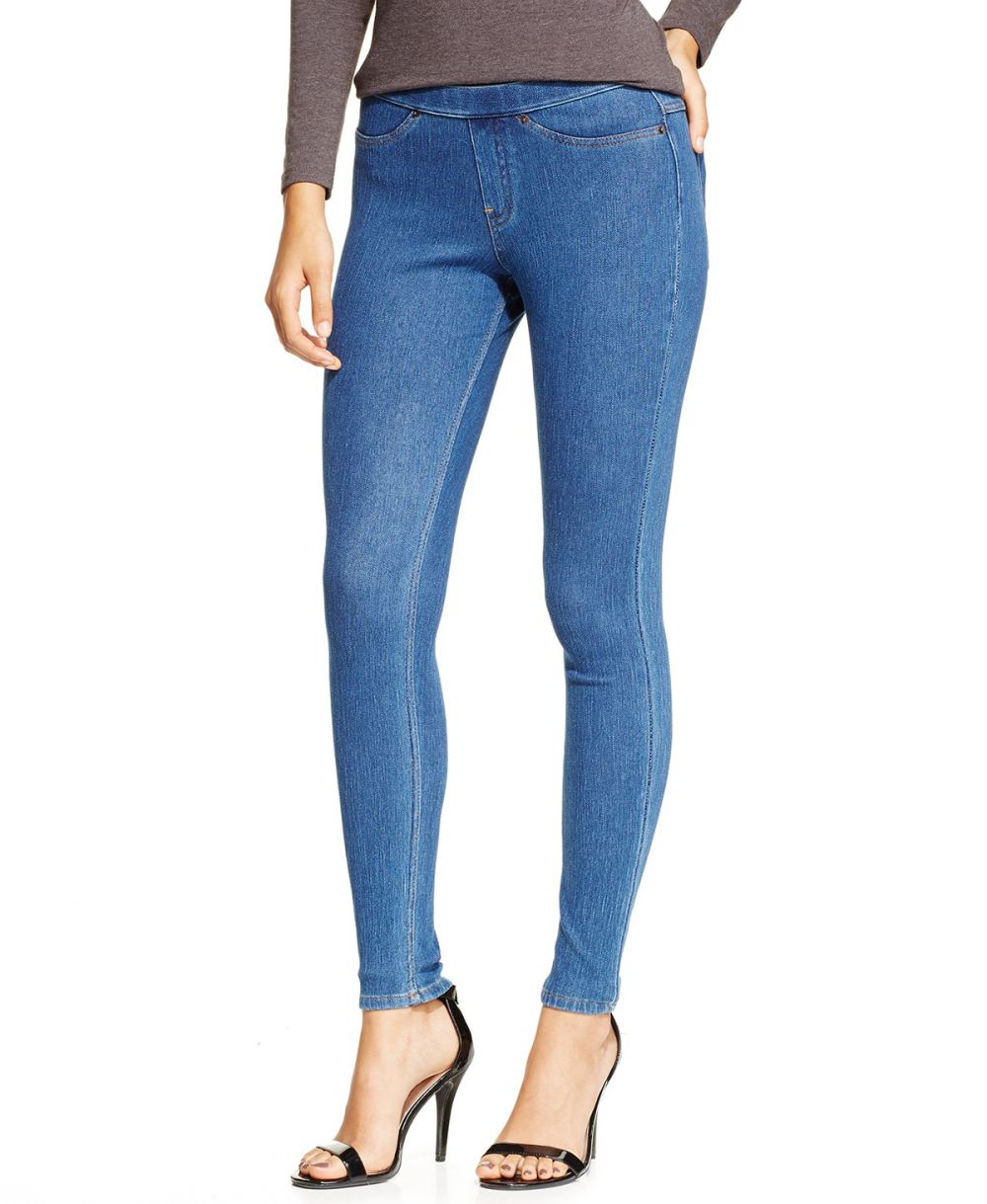 Hue Denim Leggings Blue