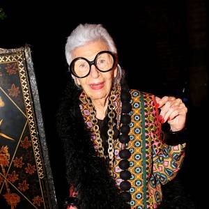 Iris Apfel signed with IMG at 97