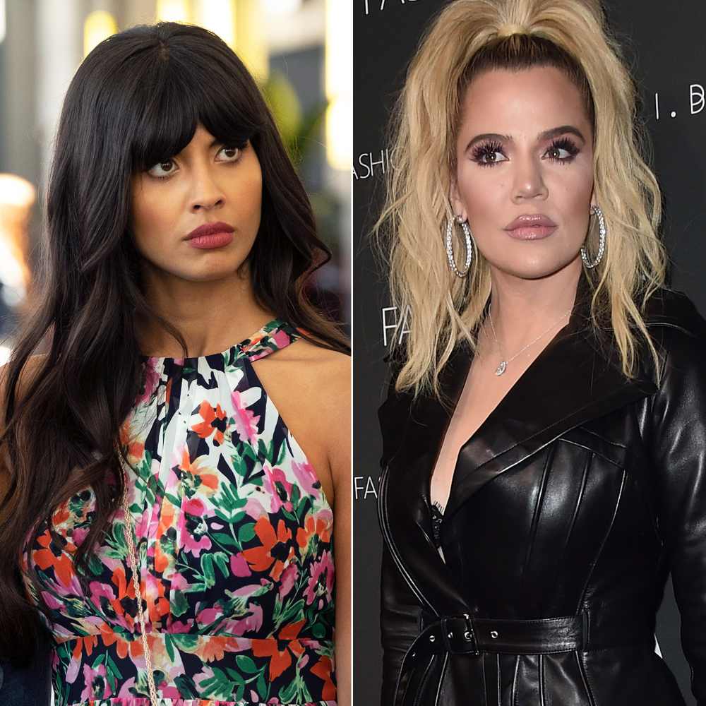 Jameela Jamil Calls Khloe Kardashian's Weight Loss Post 'Sad': 'This Poor Woman'