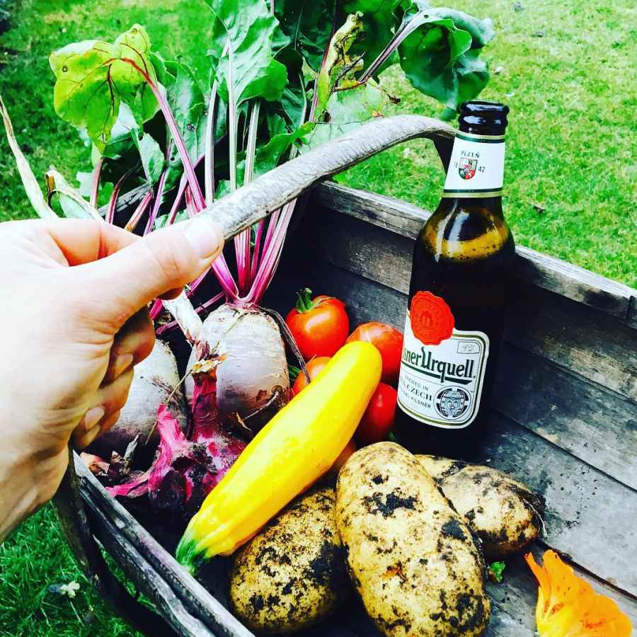 James Middleton Makes Instagram Public Grows Vegetables