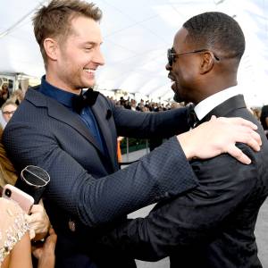 Justin-Hartley-and-Sterling-K.-Brown-SAG-awards-2019