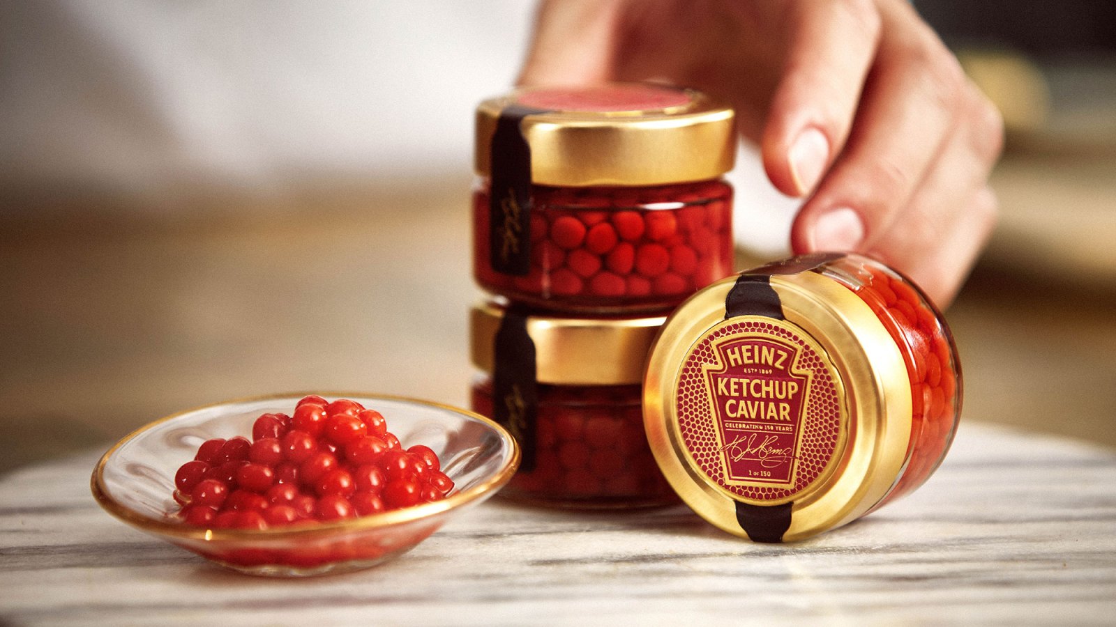 Heinz’s Caviar Ketchup Will Turn Your Valentine’s Day Meal Into a ‘Fine Dining Experience’