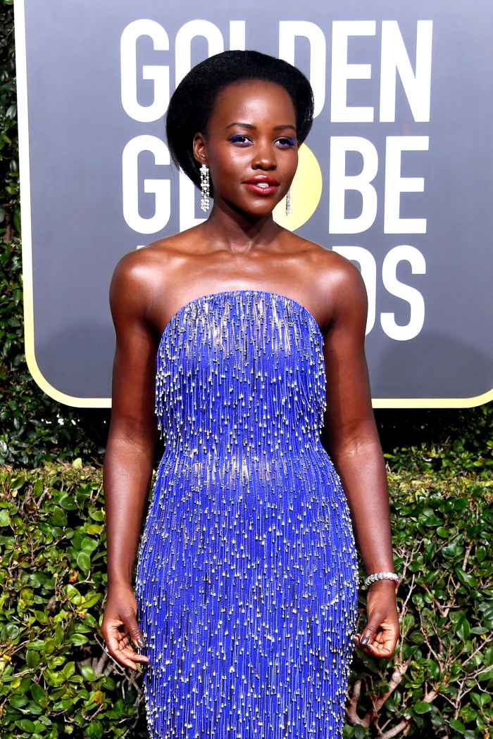 Lupita Nyong'o attends the 76th Annual Golden Globe Awards