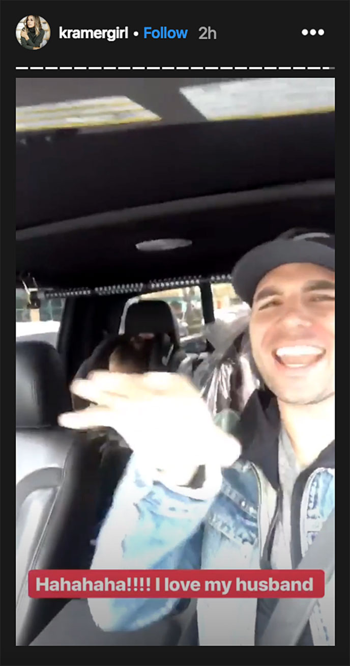 Mike Caussin and Daughter Jam Out to Wife Jana Karmer's Song on Radio