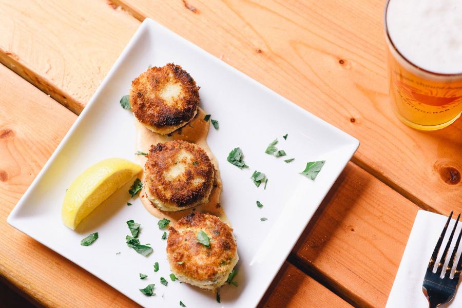 New England Style Crab Cakes super bowl recipes