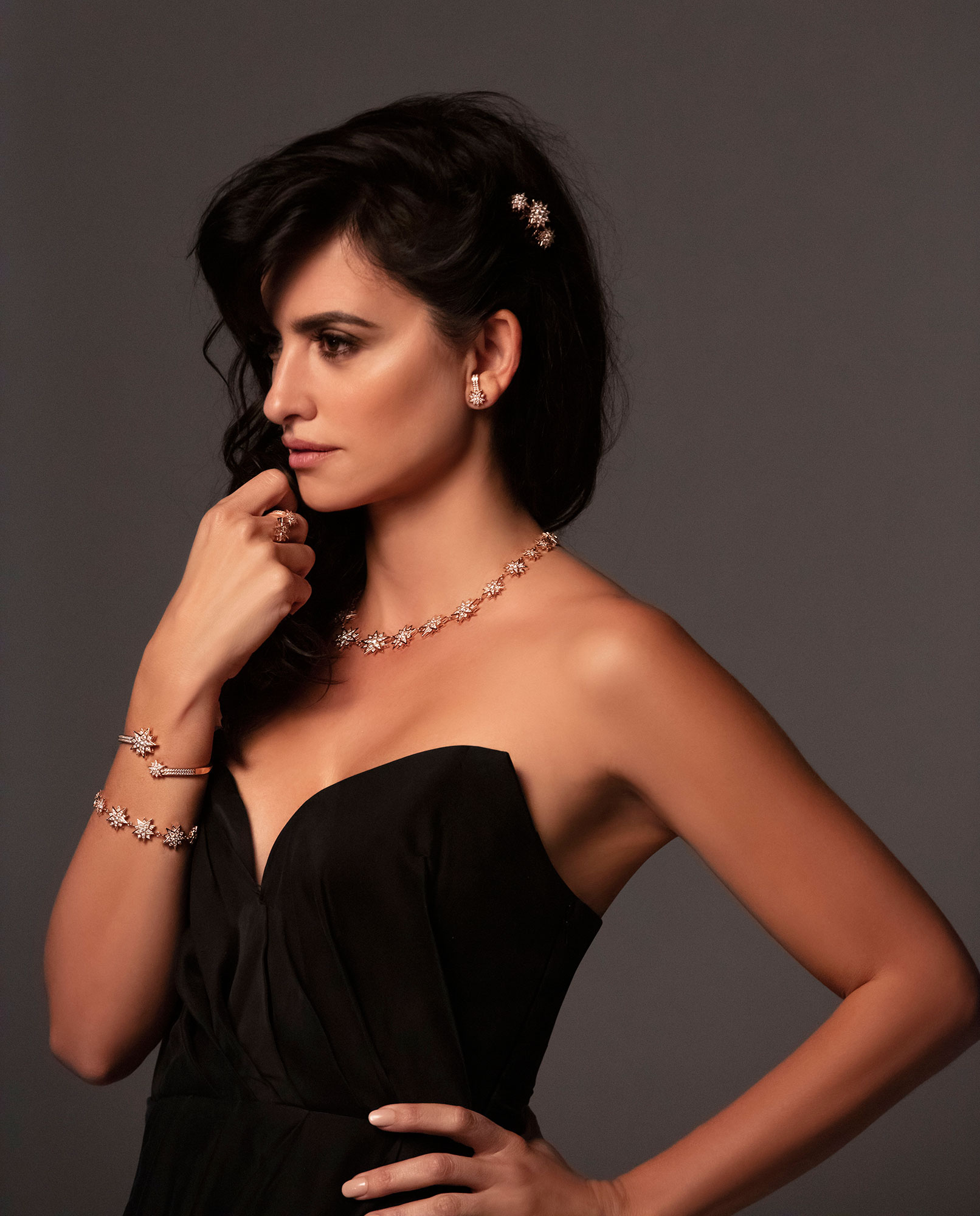 Penelope Cruz Stars in SS-19 Atelier Swarovski Jewelry Campaign: Pics