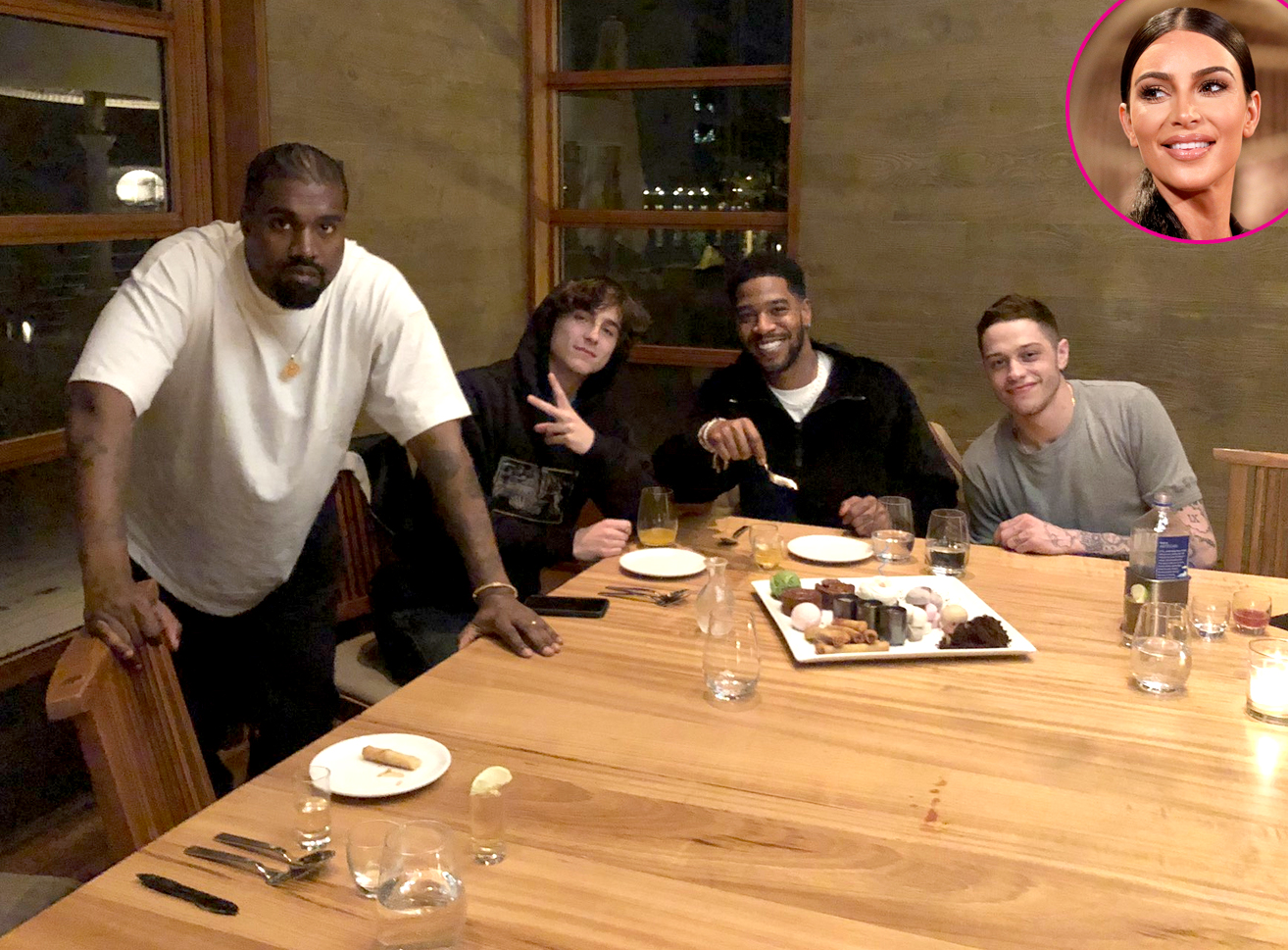 Pete-Davidson-and-Kimye-Celebrate-Kid-Cudi's-Birthday-Together