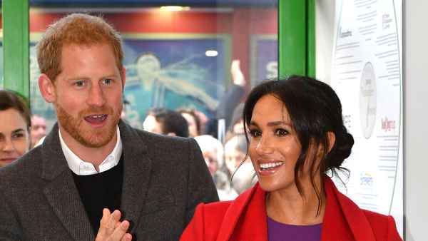 Prince Harry Duchess Meghan Surprise Vets at Endeavor Awards Panel