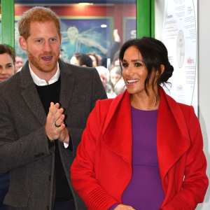 Prince Harry Duchess Meghan Surprise Vets at Endeavor Awards Panel