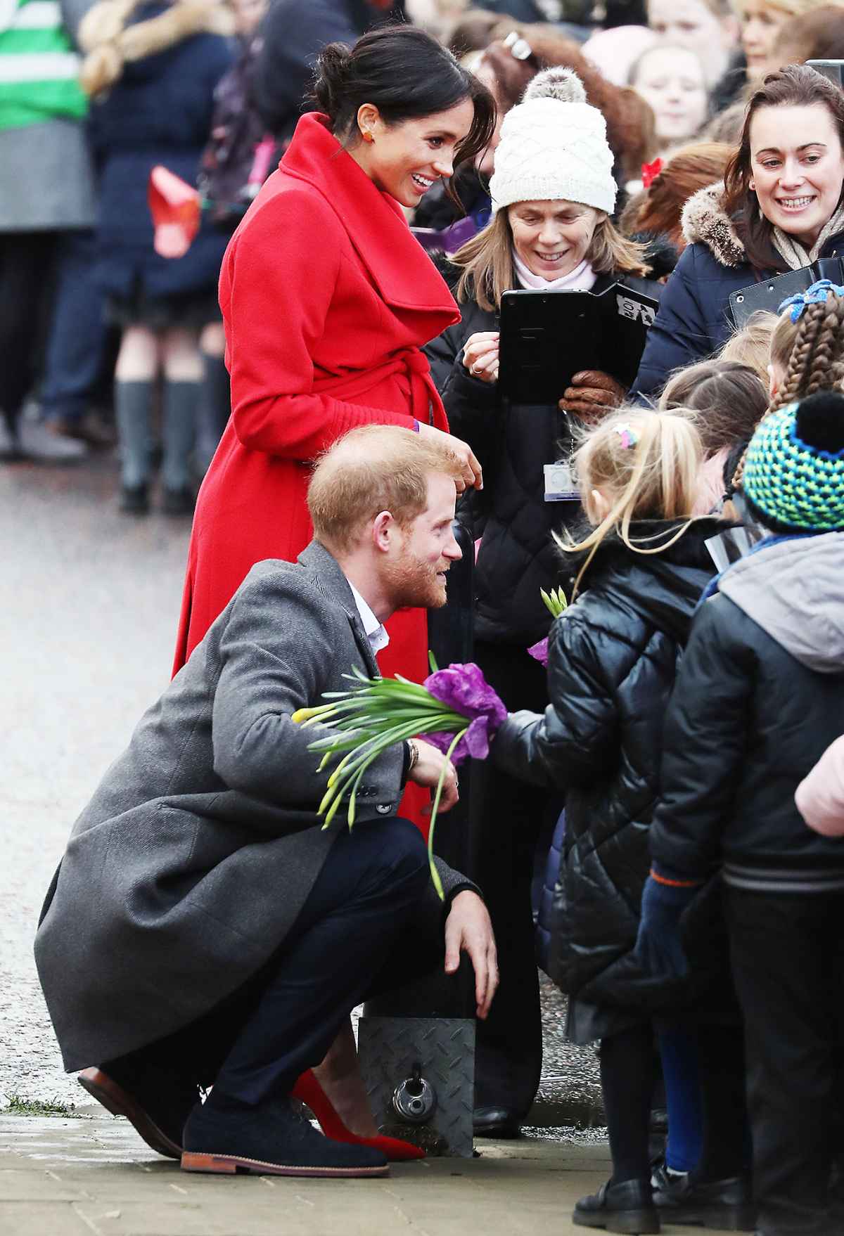 Pregnant Meghan Markle Reveals Due Date in Birkenhead With Harry | Us ...