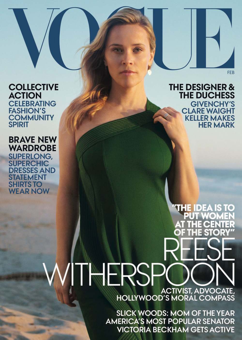 Reese Witherspoon Posed With Her Mom and Daughter on the February Cover of ‘Vogue’