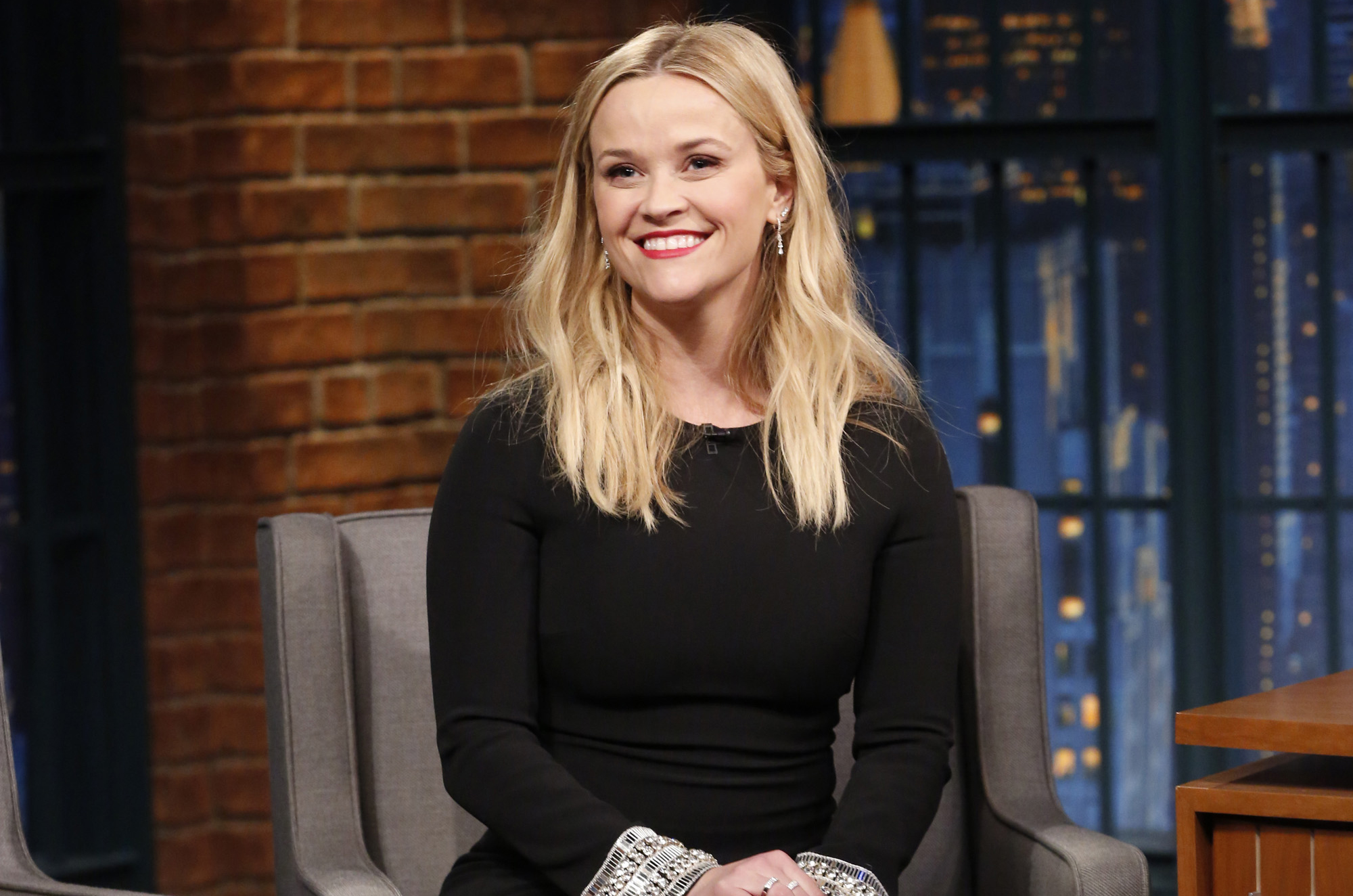 Reese Witherspoon's Pinstripe Pants Are a Work Wardrobe Must-Have