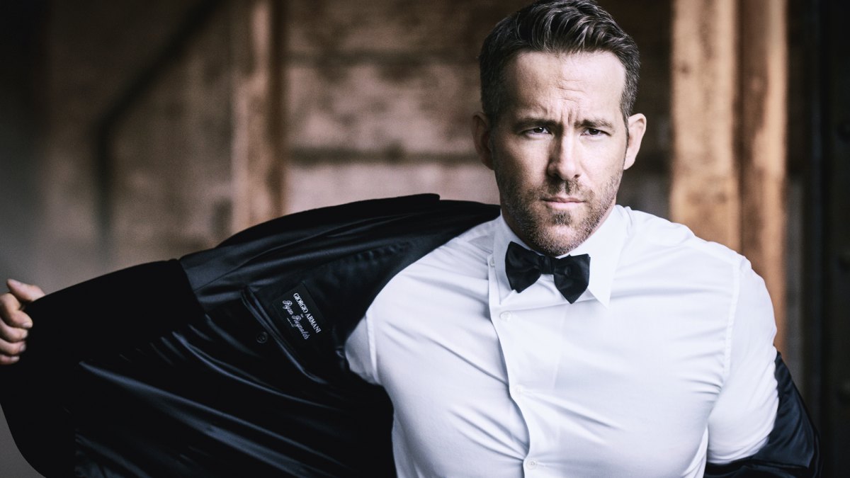Ryan Reynolds face of Armani Code