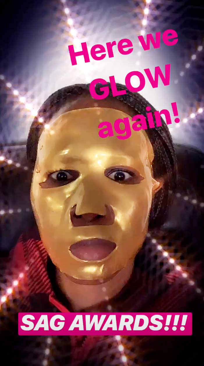 SAG Awards 2019 Stars Getting Ready Sydelle Noel