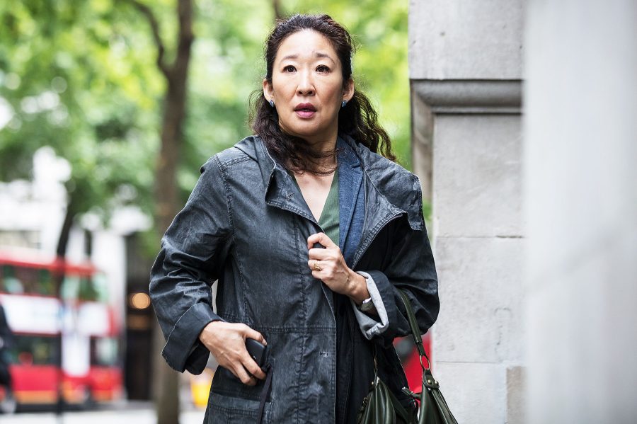 Sandra Oh Killing Eve Golden Globes 2019