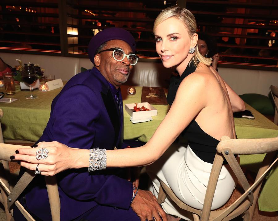 Golden Globes 2019 Afterparties Spike Lee Charlize Theron